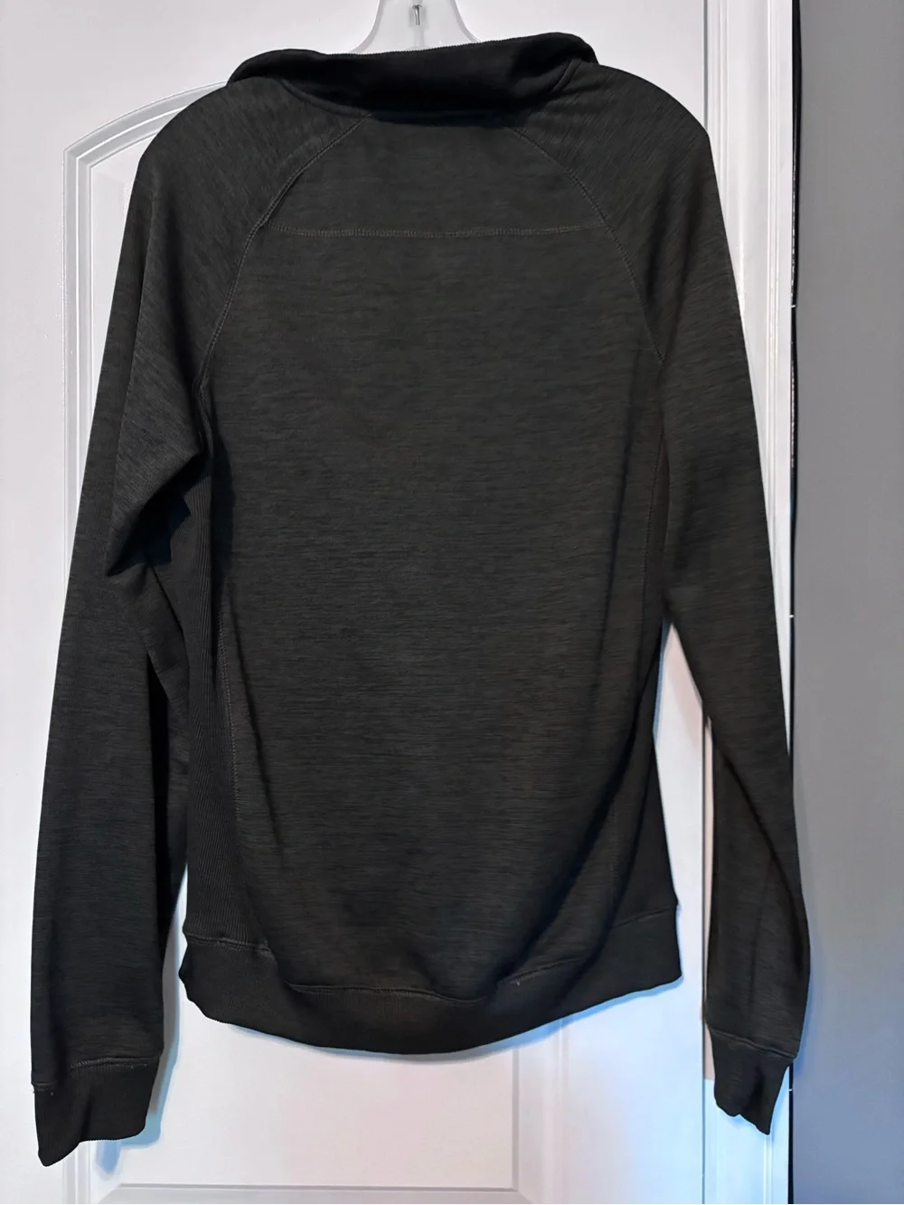 Ohio State Buckeyes Quarter Zip Pullover Medium Dark Gray Performance Sweatshirt